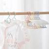 10 Pcs Space Saving Kids Clothes Hanger Anti Slip Children's Clothes Hanger  Household Use