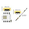 Long Reach Car Wash Brush with Water Sprayer Design And Telescoping Handle For Car, SUV, Truck Easy Cleaning