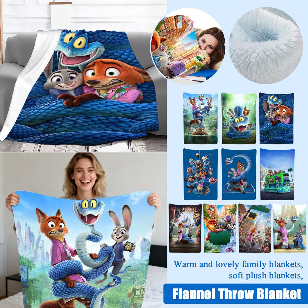 Flannel Blanket, Soft And Warm Blanket, Home Decoration