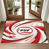PSV Eindhoven FC Design Crystal Velvet Rug Soft Decorative Mat for Bedroom Entrance