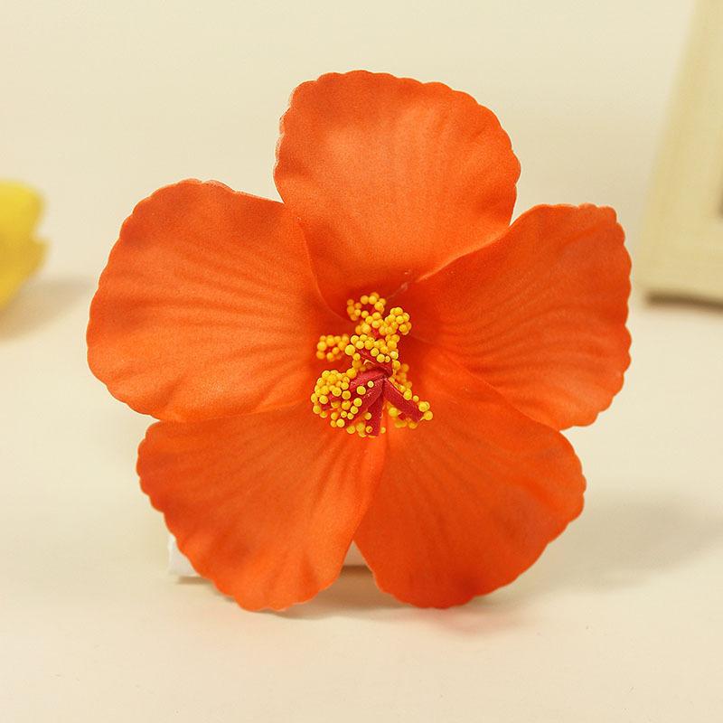 Hawaiian Flower Hair Clip for Women Girls Romantic Bohemian Flower Side Bangs Clip BB Hair Clips Hair Accessories