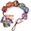 7 Chakras Synthetic Crystal Hanging Ornament Mysterious Charming Car Hanging Pendant Handmade Natural Stone Ornaments