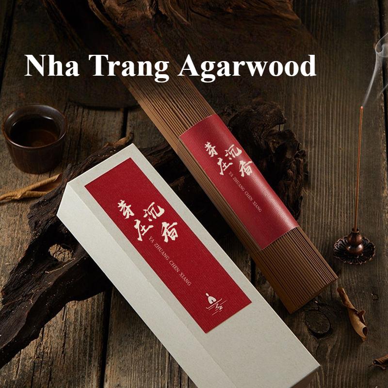 Nha Trang Agarwood Sandalwood Stick Incense Temple Worship Buddha Bedroom Study Teahouse Purify Air and Help Sleep Joss Stick
