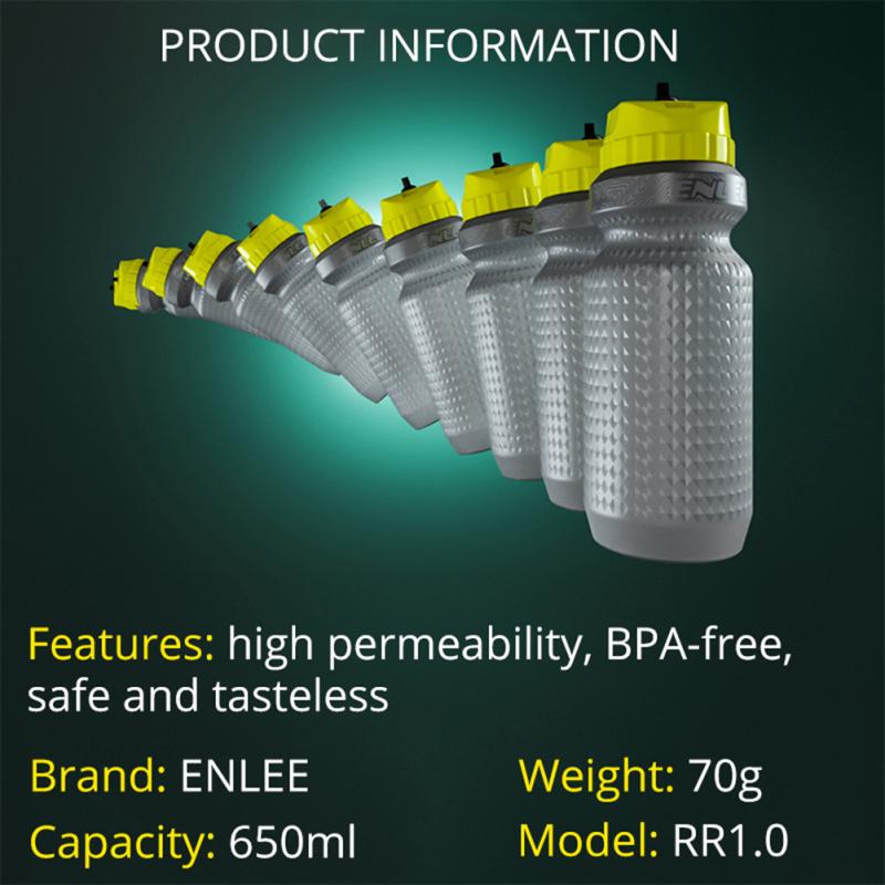 Mountainbike Rennrad Radsport Sportflasche Outdoor Sport Tragbare Wasserflasche 650ml Kessel