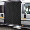 Winter RV Sliding Door Curtain Magnetic Thermal ulated Door Blanket For Fiat Ducato Peugeot Boxer Citroen Relay 2006