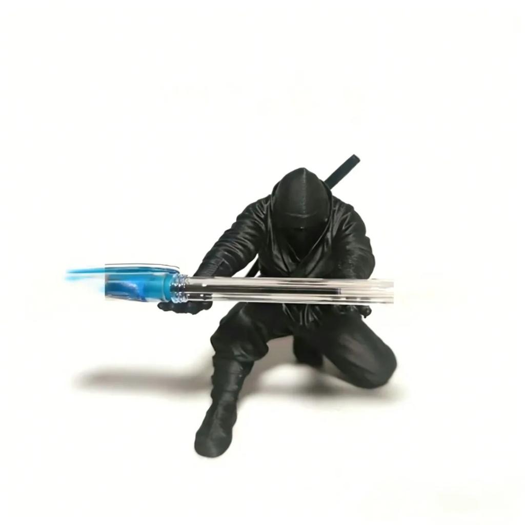 1Pc Invisible Shuriken 3D Pen Holder, Minimalist Desk Organizer, Multifunctional Stationery Storage for Office Decor