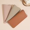 First Layer Cowhide Glasses Bag Open Myopia Glasses Bag Sunglasses Reading Glasses Sunglasses Lychee Pattern Leather Protective Cover
