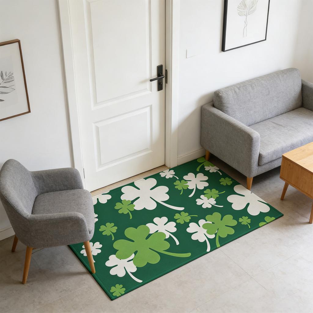 Printed Kitchen Floor Mat, Bathroom Floor Mat, Washable Door Mat At The Entrance