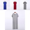 Elegant Women Summer Short Sleeves Dress Bandage Bodycon Evening Party Long Maxi Dress