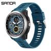 SANDA Multi-Time Zone Sports Watch with Alarms & Summer Time Feature