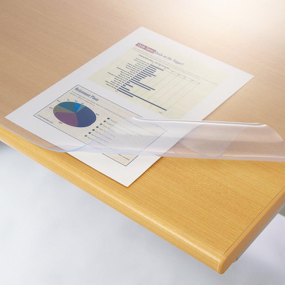 Lion Office Desk Mat, Single, 1590 x 590mm, No. 166-SRK, Transparent