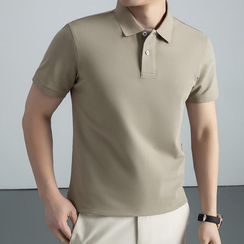 Firstview Men's Summer Pure Cotton Polo Shirt
