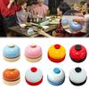 Table Order Bell Multi Color Handbell for Restaurant Kitchen Bar Waitstaff Call Pet Training Classroom School Party Games