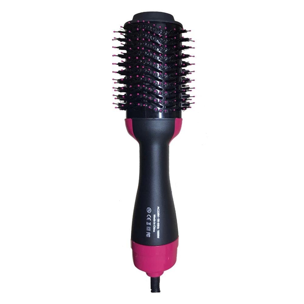 4 in 1 Hot Air Brush One-Step Heating Comb Straightening Brush Professional Electric Comb Brush Dryer and Straightening Brush EU Plug