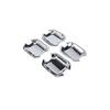 For Mitsubishi Pajero Montero 2006-2019 Chrome Exterior Side Door Bowl Cover 4PC
