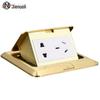 JNL Pop-up Waterproof 10A Five-Hole Floor Socket