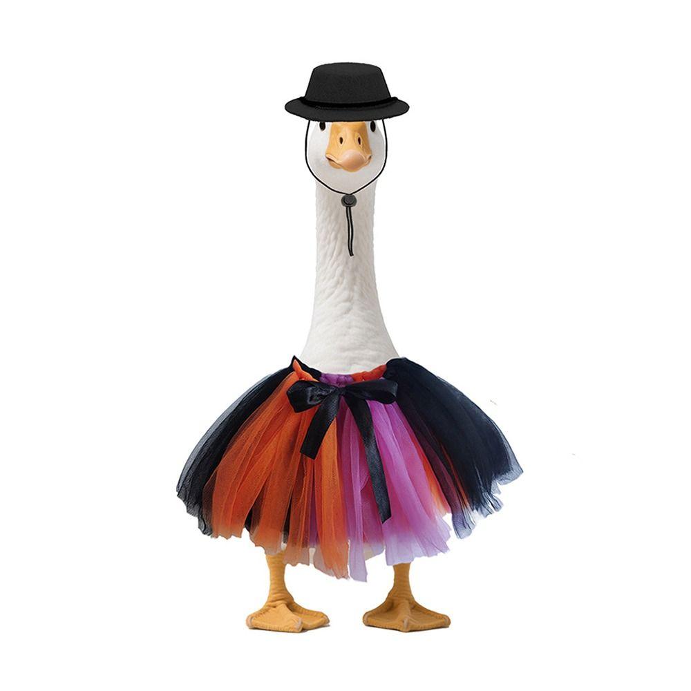 Handcrafted Porch Goose Costume Funny Garden Goose Costume  Seasonal Decor