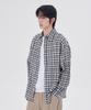 GLW Easy Overfit Check Shirt Black