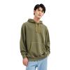 Uniqlo X JW Anderson Collaboration Solid Color Hooded Long Sleeve Sports Sweatshirt Men Sweatshirt Dark-Olive 447065-57