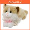 Bow Tie Ragdoll Cat Adorable Stuffed Animal Toy Pillow For Children Room Decor