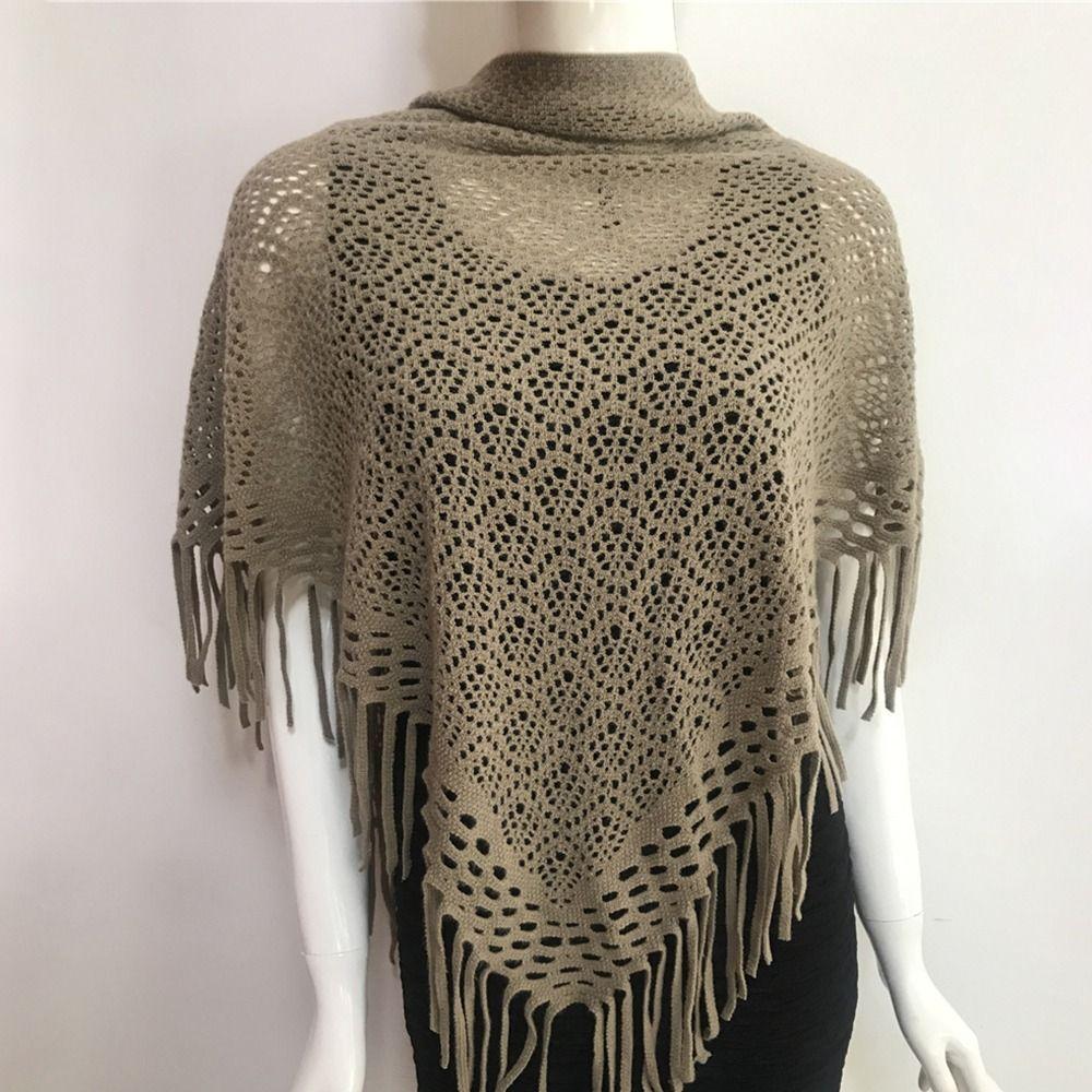 Windproof Thermal Neck Warmer Bib Temperament Cardigan Triangle Scarves Shawl  Women Lady Girl