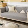 Nordic Modern Simple Sofa Cushion Pure Cotton Four Seasons Universal Non-Slip Gray Cushion Cover Cloth Cover