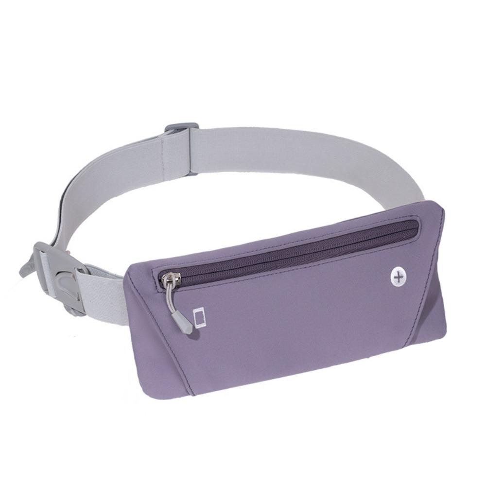 

Высокоэластичная поясная сумка для бега, плотно прилегающая спортивная сумка для телефона, для активного отдыха фиолетовый