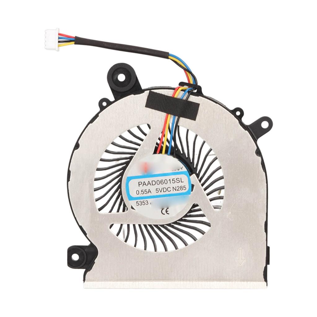 Laptop Cooling Fan Replacement 4 Pin Power Connector Compatible for MSI GF76 GF66 GL66 MS 1581 Laptop