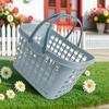 Fruit Picking Basket Plastic Sturdy Multi-Function Storage Basket for Home Supermarket Desktop Organizer Storage Holder