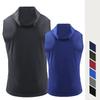Herren Laufweste Tank Hoodies Ärmellose Shirts Jogging Sportblusen Fitness Tops Gym Marathon Fitnessbekleidung