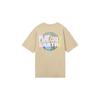 Nike Men's Khaki T-Shirt with Earth Letter Print