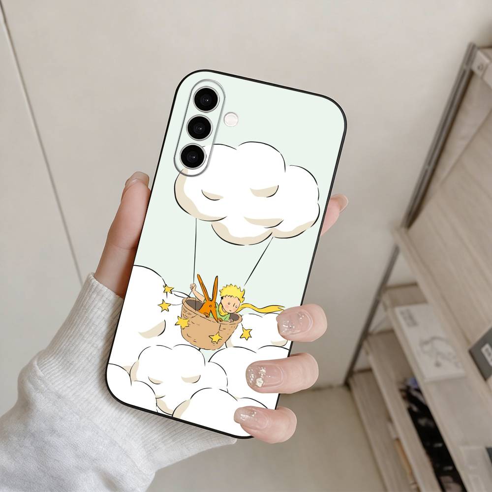 The Little Prince Phone Case For Samsung Galaxy A73,A72,A71,A70,A53,A52,A51,Others Soft Black Cover