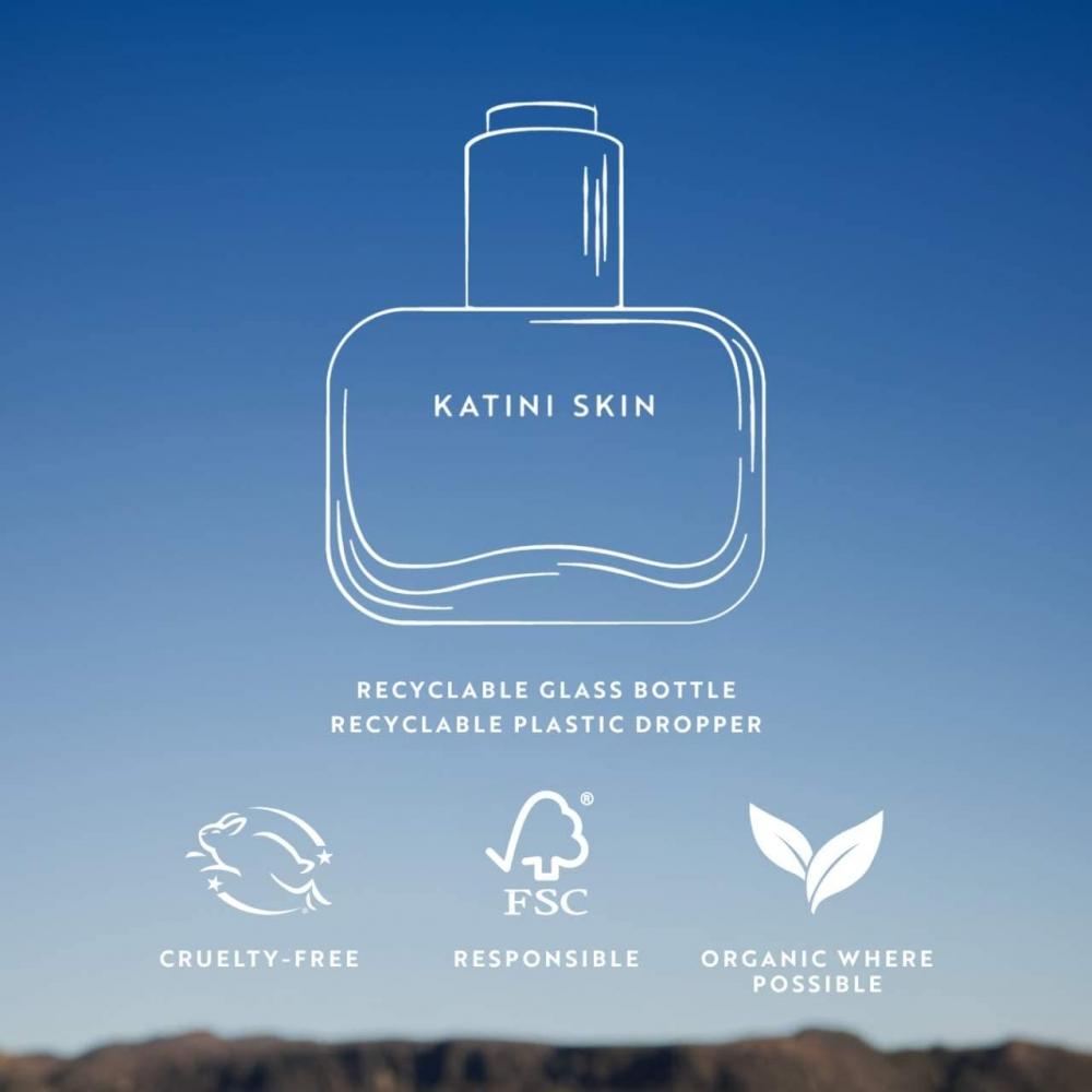 Katini Skin Celestial Nightly Skin Repair Oil Serum 1.7 Oz 50 Ml