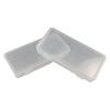 Plastic Pencil Case Buckled Stationery Box Waterproof Desktop Storage Box  Sundries