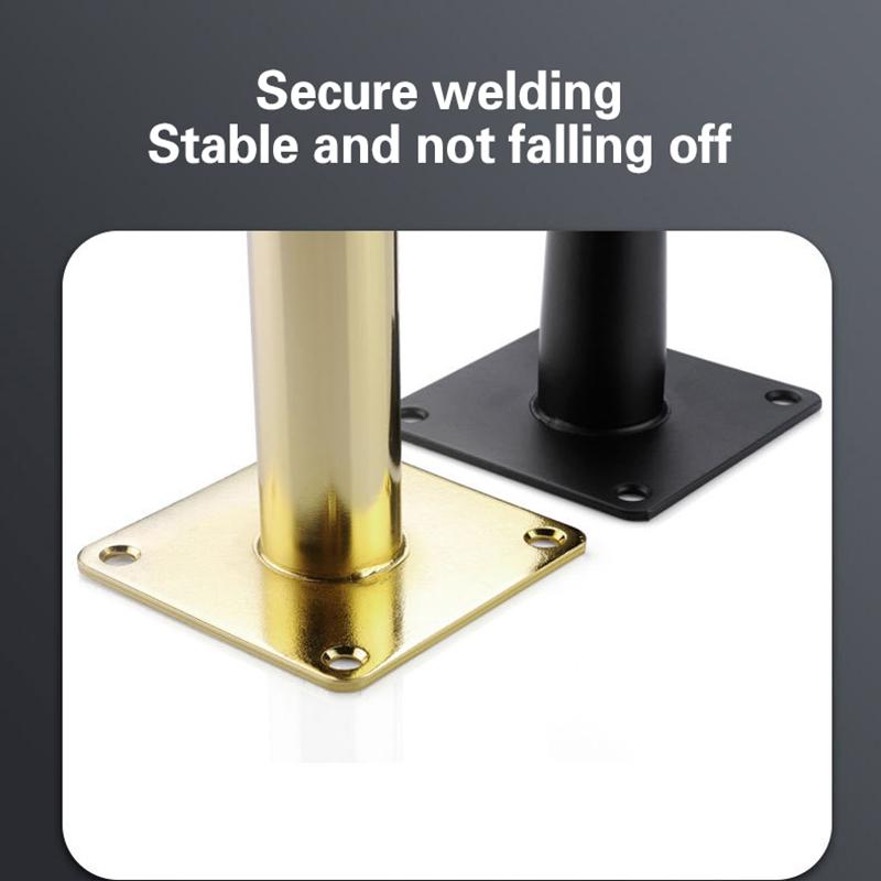 Luxuriöse Leichte Möbelbeine Stützfuß Esstischbeine Schreibtischfuß TV-Schrank Badezimmerschrank