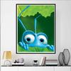 Disney 5D DIY Diamond Painting: Felicitys Insect Crisis Illustration Full Round Diamond Mosaic Cartoon Embroidery Art Painting for Home Decoration