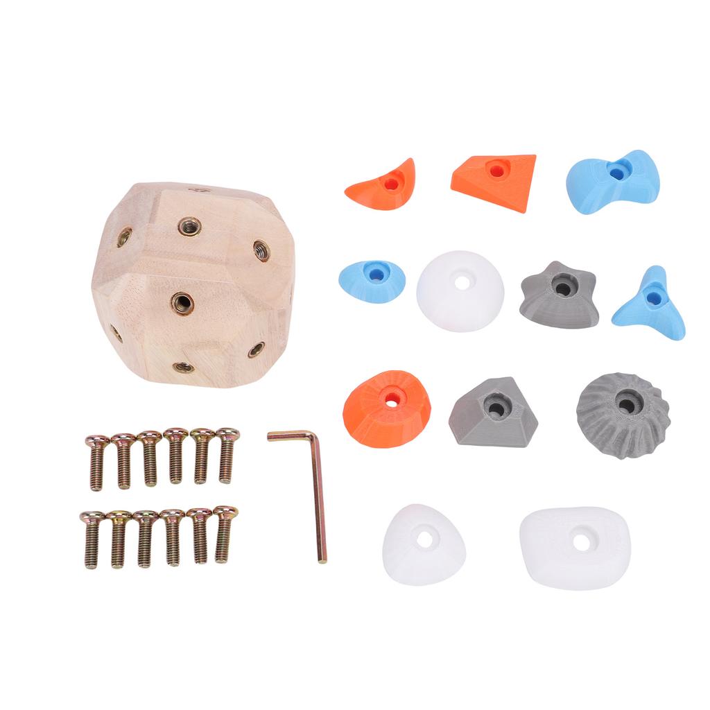 Boulder Block Toy Compact Multifunctional Portable Handheld Rock Climbing Challenge Toy for Training