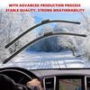 For Geely Tugella Xingyue FY11 - 24"+17" Front Windshield Wiper Blades Brushes Cutter Accessories