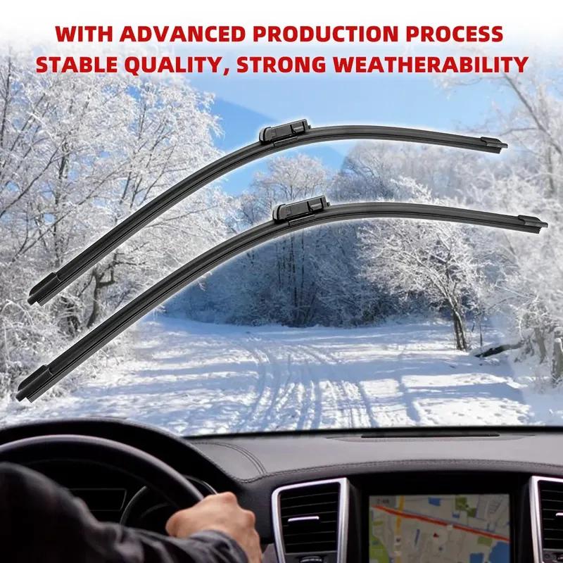 For Geely Tugella Xingyue FY11 - 24"+17" Front Windshield Wiper Blades Brushes Cutter Accessories