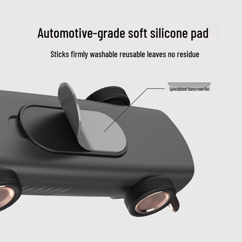 Creative Interior Car Ornament: Temporary Parking Sign, Aromatherapy, Hidden Fluorescent Number