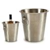 Stainless Steel Ice Bucket - Kinvara Skincare - 4.5 L - 22 X 21 X 22 Cm - Set of 12 - Multicolor