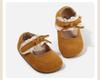 Frühling 2026 Baby Mädchen Schleife Weiche Sohle Leder Lauflernschuhe - Prinzessinnen Ballerinas