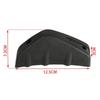 NEW 4pcs Universal Carbon Fiber Car Modified Rear Bumper Diffuser Spoiler Black Red ABS Rear Bumper Lip Diffuser Anti-collision