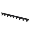 5 PCS Heat Resistant Stove Gap Cover Black Oven Gap Cover Durable Kitchen Gap Filler  Stovetop Oven