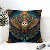 Natural Animal And Colorful Floral Decorations Pillow Case Linen Pillow Case Sofa Home Decor Cushion Cover Cushion Cove
