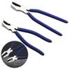 8/10 Inch Key Fob Pliers Tool, Metal Glass Running Pliers with Curved Jaws Non-slip Handle , Running Pliers Key Fob