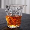 Handcrafted Hammered Heat-Resistant Thickened Glass Liquor Decanter Fair Tea Cup Chinese-style Tea and Wine