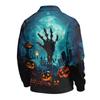 Men's Long Sleeve Button Down Shirt for Halloween - Stylish Casual Top