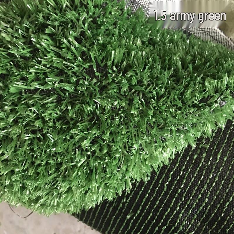 30mm Army Green Artificial Grass Turf with Adhesive Backing