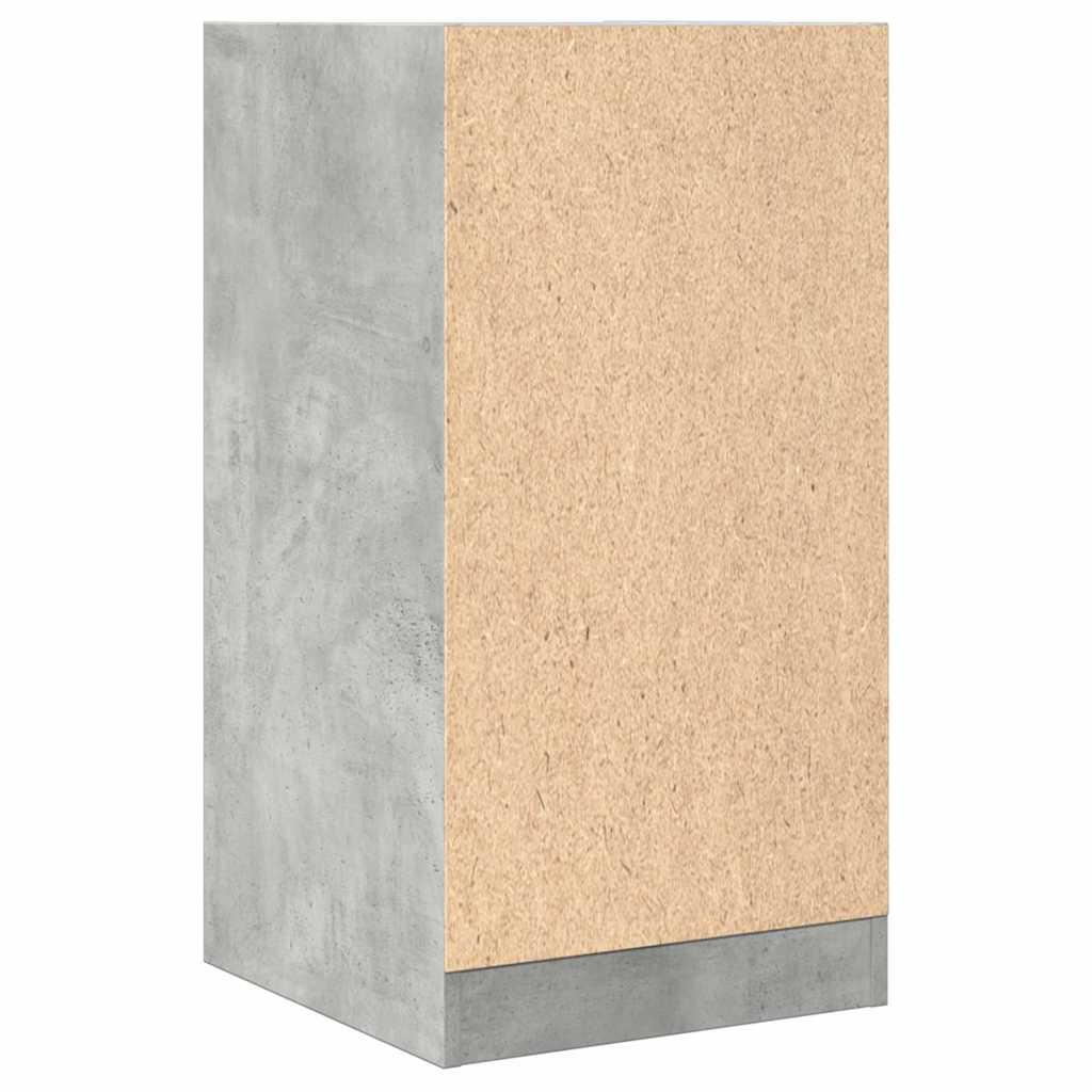 Apothecary Cabinet Concrete Grey 40 X 41 X 77.5 Cm Particleboard